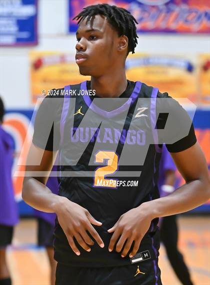 Thumbnail 2 in King's vs. Durango (Visit Mesa Basketball Challenge) photogallery.