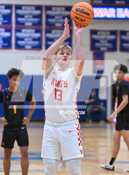 Thumbnail 2 in King's vs. Durango (Visit Mesa Basketball Challenge) photogallery.