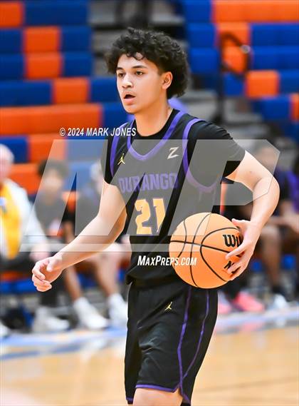 Thumbnail 1 in King's vs. Durango (Visit Mesa Basketball Challenge) photogallery.