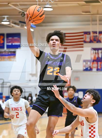 Thumbnail 2 in King's vs. Durango (Visit Mesa Basketball Challenge) photogallery.