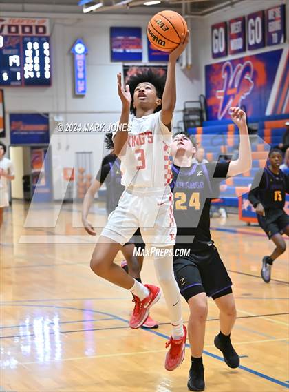 Thumbnail 2 in King's vs. Durango (Visit Mesa Basketball Challenge) photogallery.