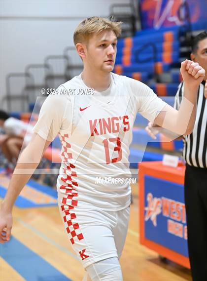 Thumbnail 3 in King's vs. Durango (Visit Mesa Basketball Challenge) photogallery.