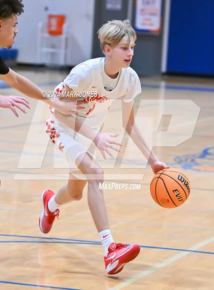 Thumbnail 1 in King's vs. Durango (Visit Mesa Basketball Challenge) photogallery.