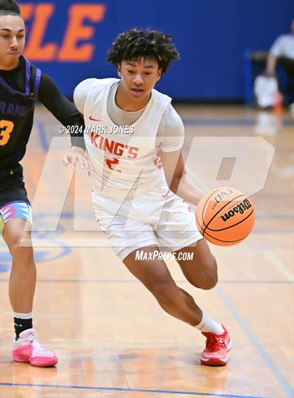 Thumbnail 1 in King's vs. Durango (Visit Mesa Basketball Challenge) photogallery.