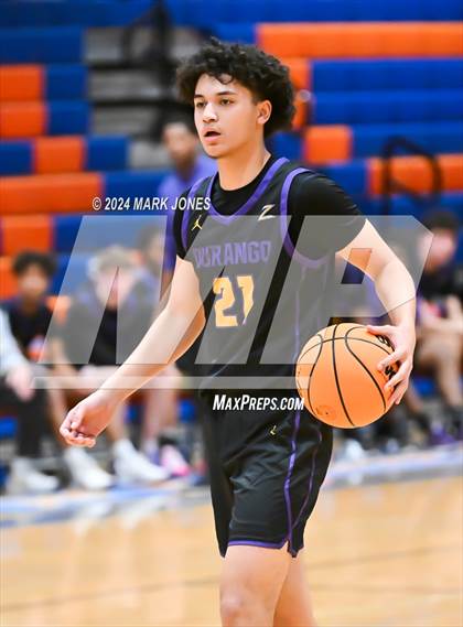 Thumbnail 3 in King's vs. Durango (Visit Mesa Basketball Challenge) photogallery.