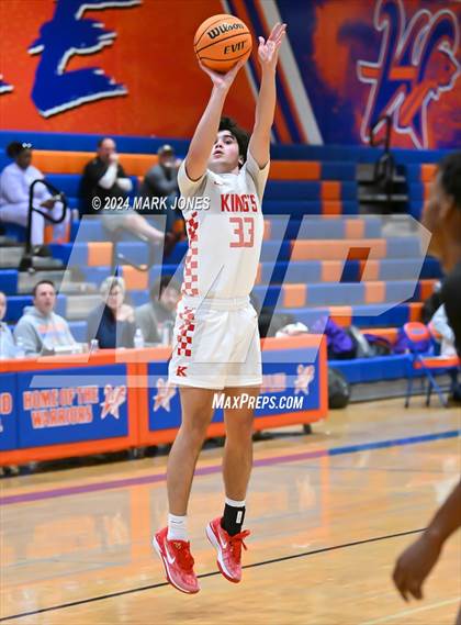 Thumbnail 2 in King's vs. Durango (Visit Mesa Basketball Challenge) photogallery.