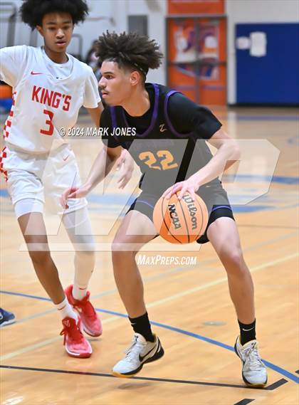 Thumbnail 2 in King's vs. Durango (Visit Mesa Basketball Challenge) photogallery.