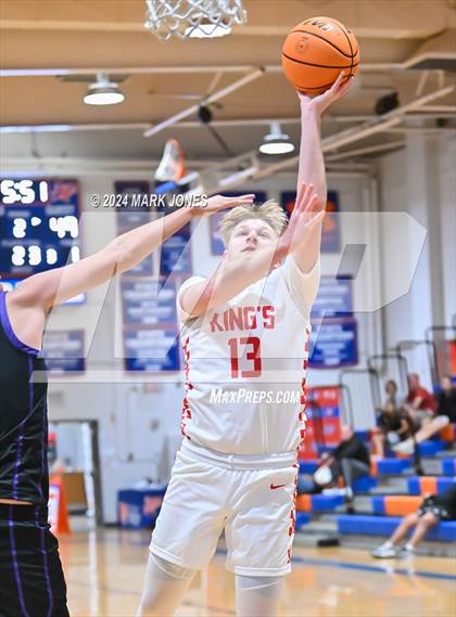 Thumbnail 1 in King's vs. Durango (Visit Mesa Basketball Challenge) photogallery.
