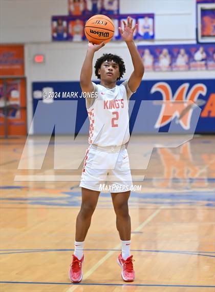 Thumbnail 1 in King's vs. Durango (Visit Mesa Basketball Challenge) photogallery.