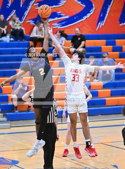 Thumbnail 3 in King's vs. Durango (Visit Mesa Basketball Challenge) photogallery.