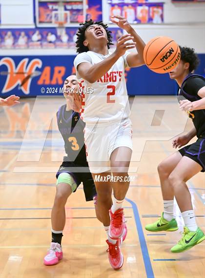 Thumbnail 3 in King's vs. Durango (Visit Mesa Basketball Challenge) photogallery.
