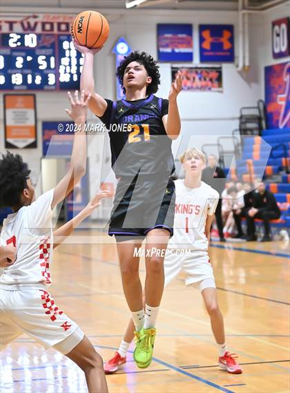 Thumbnail 1 in King's vs. Durango (Visit Mesa Basketball Challenge) photogallery.