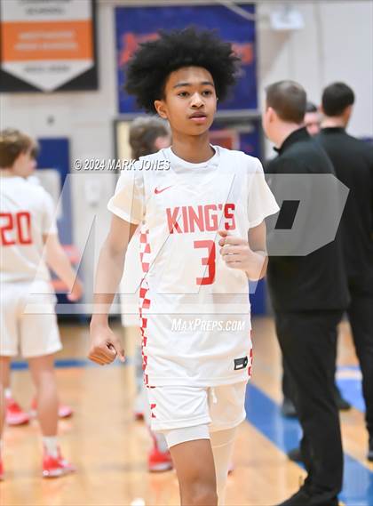 Thumbnail 1 in King's vs. Durango (Visit Mesa Basketball Challenge) photogallery.