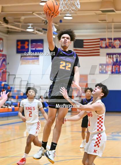 Thumbnail 3 in King's vs. Durango (Visit Mesa Basketball Challenge) photogallery.