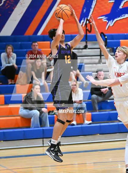 Thumbnail 3 in King's vs. Durango (Visit Mesa Basketball Challenge) photogallery.