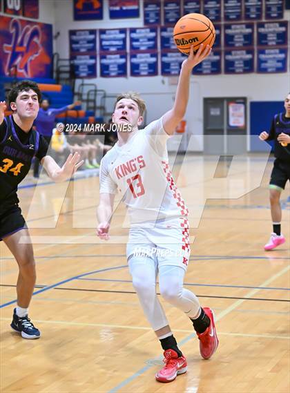 Thumbnail 3 in King's vs. Durango (Visit Mesa Basketball Challenge) photogallery.