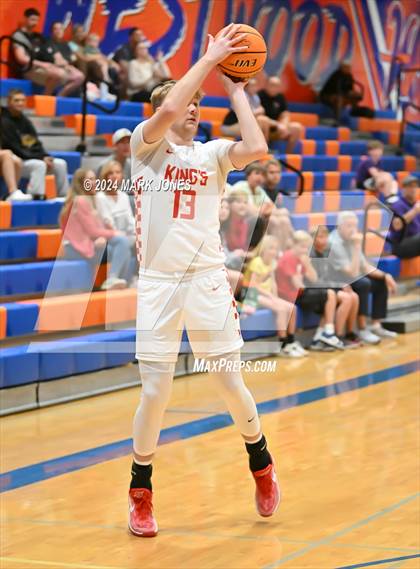Thumbnail 1 in King's vs. Durango (Visit Mesa Basketball Challenge) photogallery.