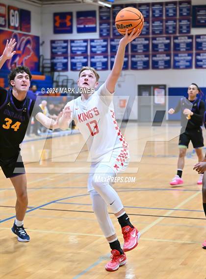 Thumbnail 1 in King's vs. Durango (Visit Mesa Basketball Challenge) photogallery.