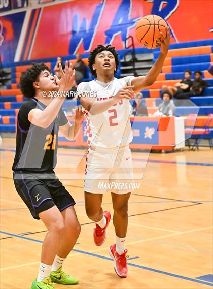Thumbnail 1 in King's vs. Durango (Visit Mesa Basketball Challenge) photogallery.