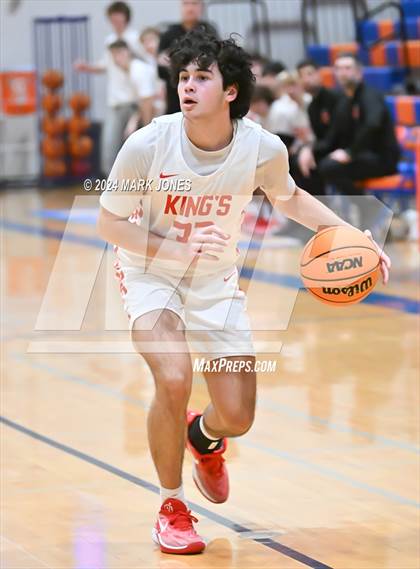 Thumbnail 1 in King's vs. Durango (Visit Mesa Basketball Challenge) photogallery.
