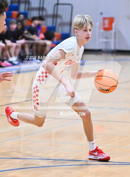 Thumbnail 1 in King's vs. Durango (Visit Mesa Basketball Challenge) photogallery.