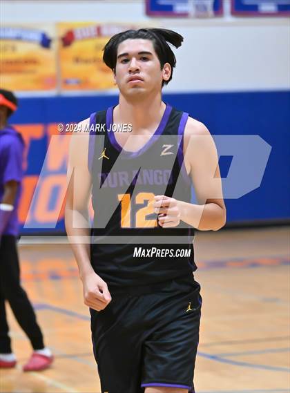 Thumbnail 3 in King's vs. Durango (Visit Mesa Basketball Challenge) photogallery.