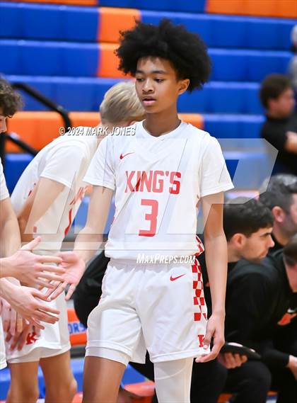 Thumbnail 1 in King's vs. Durango (Visit Mesa Basketball Challenge) photogallery.