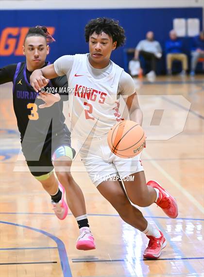 Thumbnail 2 in King's vs. Durango (Visit Mesa Basketball Challenge) photogallery.
