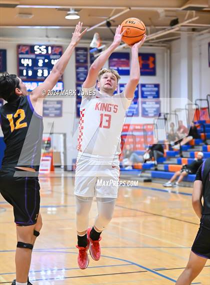 Thumbnail 3 in King's vs. Durango (Visit Mesa Basketball Challenge) photogallery.