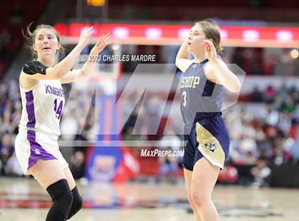 Thumbnail 3 in Chatham Charter vs. Bishop McGuinness (NCHSAA 1A Final) photogallery.