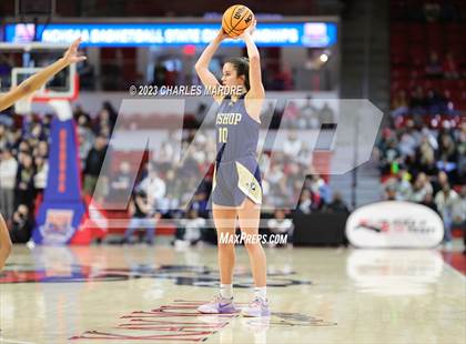 Thumbnail 2 in Chatham Charter vs. Bishop McGuinness (NCHSAA 1A Final) photogallery.
