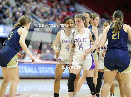 Thumbnail 3 in Chatham Charter vs. Bishop McGuinness (NCHSAA 1A Final) photogallery.
