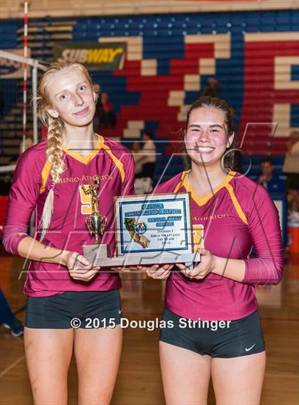 Thumbnail 1 in 2015 CIF CCS Volleyball Championships (D1 - D5 Awards) photogallery.
