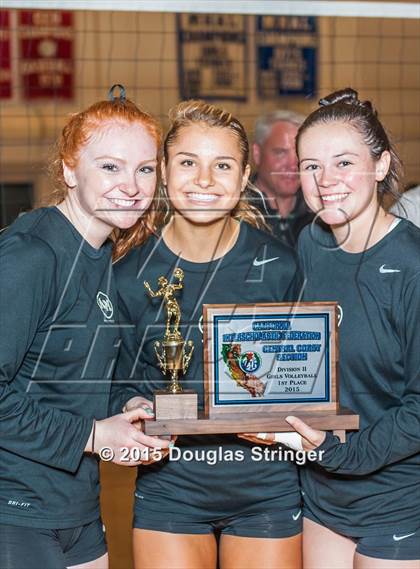 Thumbnail 2 in 2015 CIF CCS Volleyball Championships (D1 - D5 Awards) photogallery.