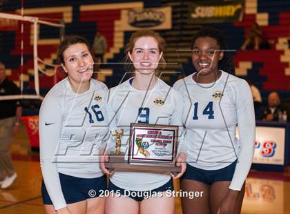Thumbnail 3 in 2015 CIF CCS Volleyball Championships (D1 - D5 Awards) photogallery.