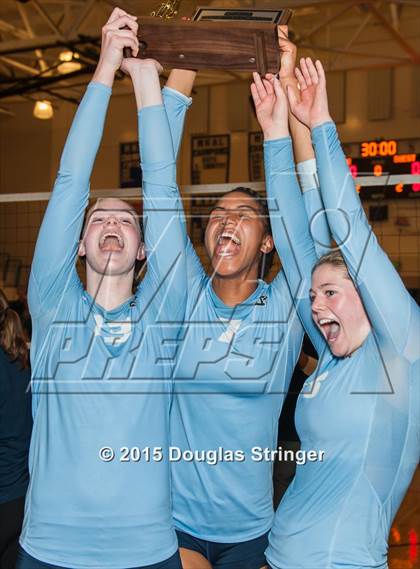 Thumbnail 2 in 2015 CIF CCS Volleyball Championships (D1 - D5 Awards) photogallery.