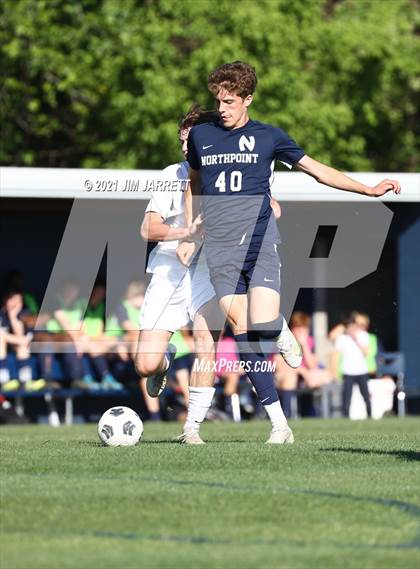 Thumbnail 2 in Jackson Christian @ Northpoint Christian (TSSAA 2A West Region Tournament) photogallery.