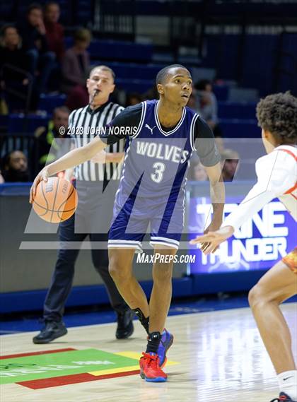 Thumbnail 3 in Michigan City vs. Fort Wayne North Side (PSM Holiday Shootout) photogallery.
