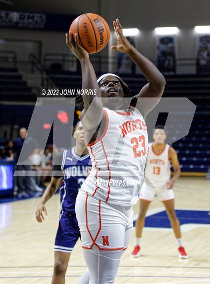 Thumbnail 1 in Michigan City vs. Fort Wayne North Side (PSM Holiday Shootout) photogallery.