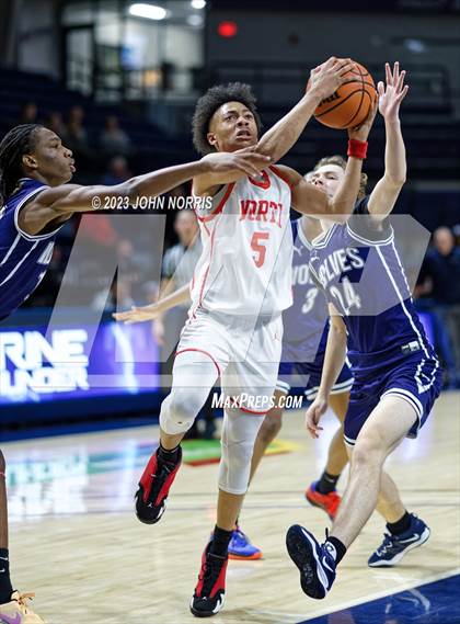 Thumbnail 2 in Michigan City vs. Fort Wayne North Side (PSM Holiday Shootout) photogallery.