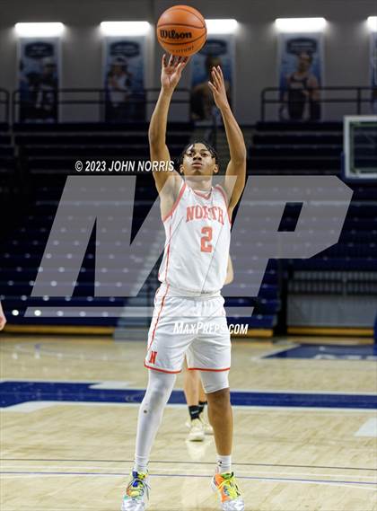 Thumbnail 2 in Michigan City vs. Fort Wayne North Side (PSM Holiday Shootout) photogallery.