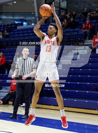 Thumbnail 3 in Michigan City vs. Fort Wayne North Side (PSM Holiday Shootout) photogallery.