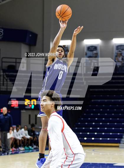 Thumbnail 3 in Michigan City vs. Fort Wayne North Side (PSM Holiday Shootout) photogallery.