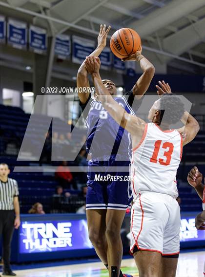 Thumbnail 2 in Michigan City vs. Fort Wayne North Side (PSM Holiday Shootout) photogallery.