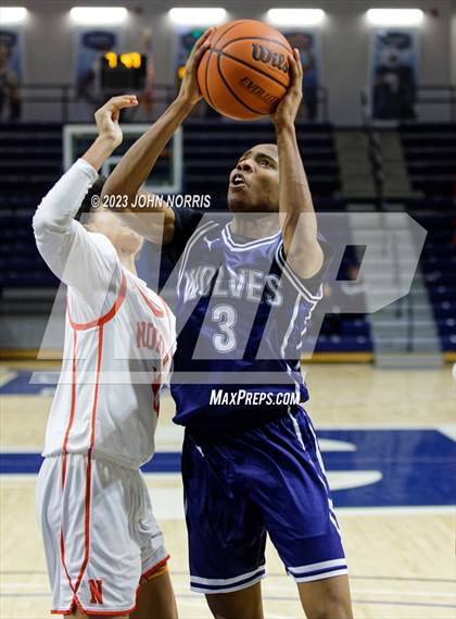Thumbnail 3 in Michigan City vs. Fort Wayne North Side (PSM Holiday Shootout) photogallery.