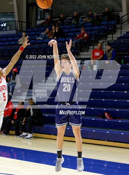 Thumbnail 2 in Michigan City vs. Fort Wayne North Side (PSM Holiday Shootout) photogallery.
