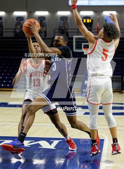 Thumbnail 2 in Michigan City vs. Fort Wayne North Side (PSM Holiday Shootout) photogallery.
