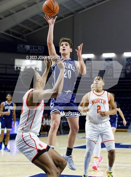 Thumbnail 3 in Michigan City vs. Fort Wayne North Side (PSM Holiday Shootout) photogallery.