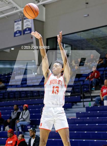Thumbnail 3 in Michigan City vs. Fort Wayne North Side (PSM Holiday Shootout) photogallery.