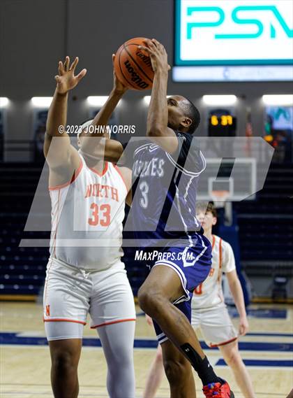Thumbnail 1 in Michigan City vs. Fort Wayne North Side (PSM Holiday Shootout) photogallery.